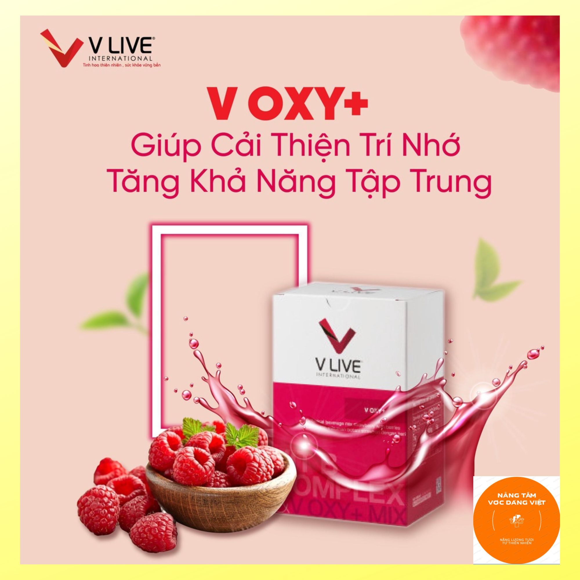 V oxy v live chính hãng cung cấp oxy vào máu, tăng cường tuần hoàn máu; giúp mau hồi phục, v oxy v live từ malaysia