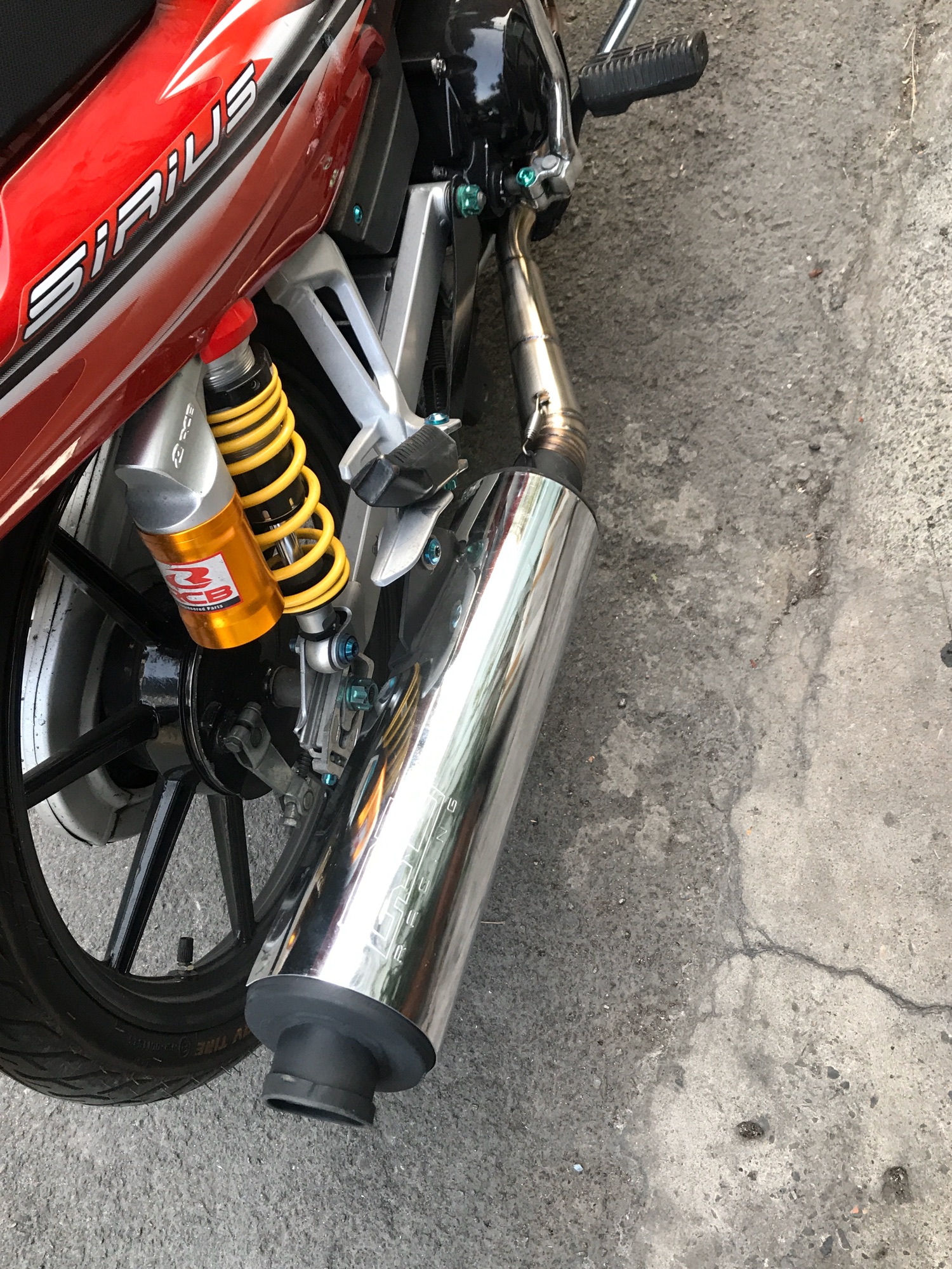 Pô cbr redleo