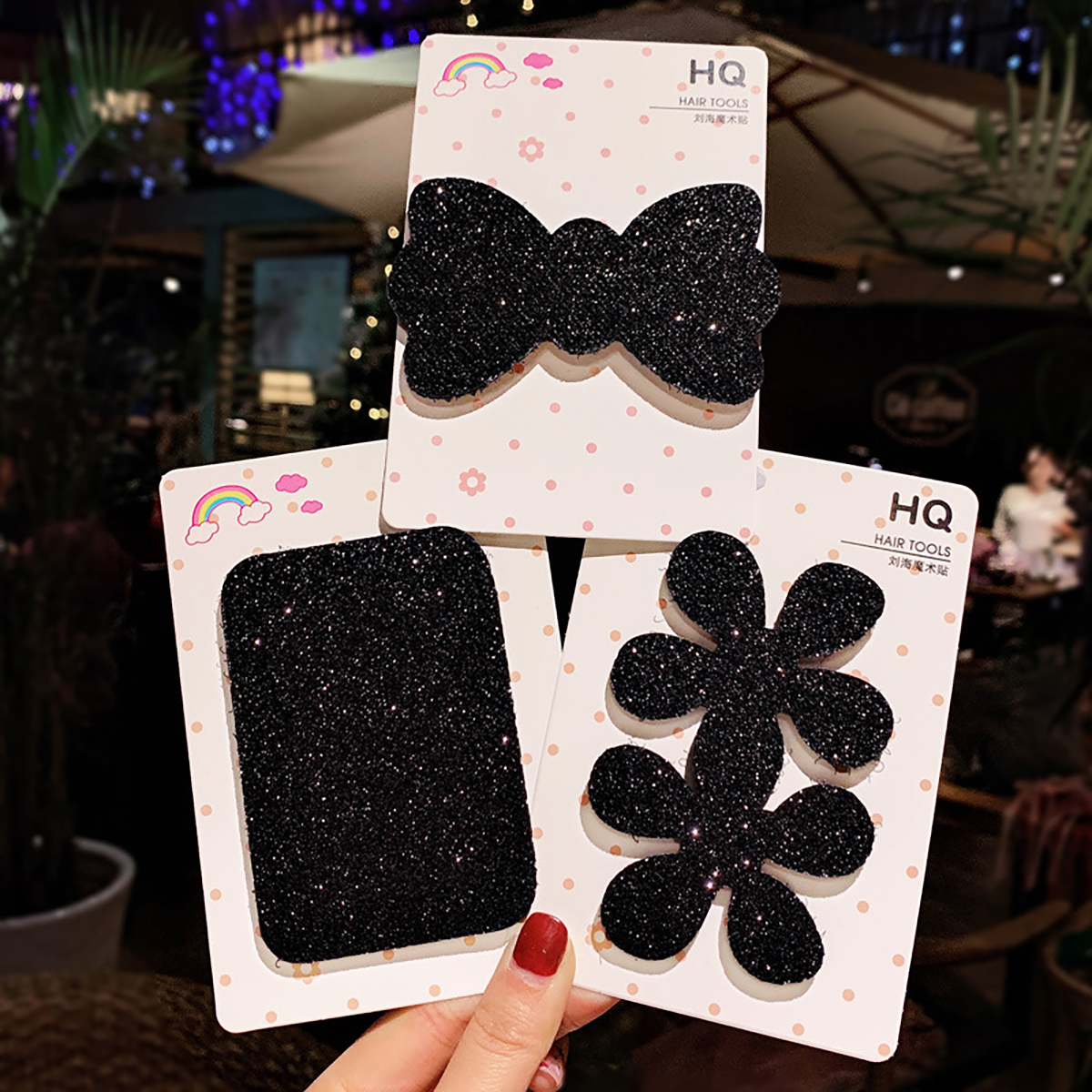 LAVY STORE - Dán tóc mái, miếng dán tóc mái dành cho nữ gọn gàng dễ thương