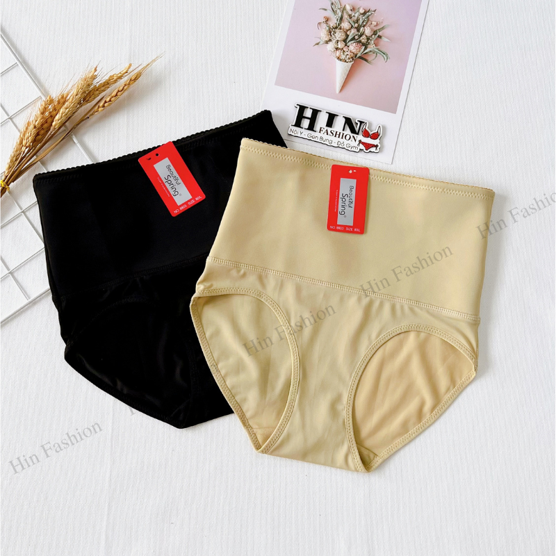  Quần gen nịt bụng mặc váy chất su dày dặn siết eo thon gọn - quần nịt bụng dưới - quần lót nịt bụng - quần gen bụng giảm mỡ - quần lót gen bụng  N24  
