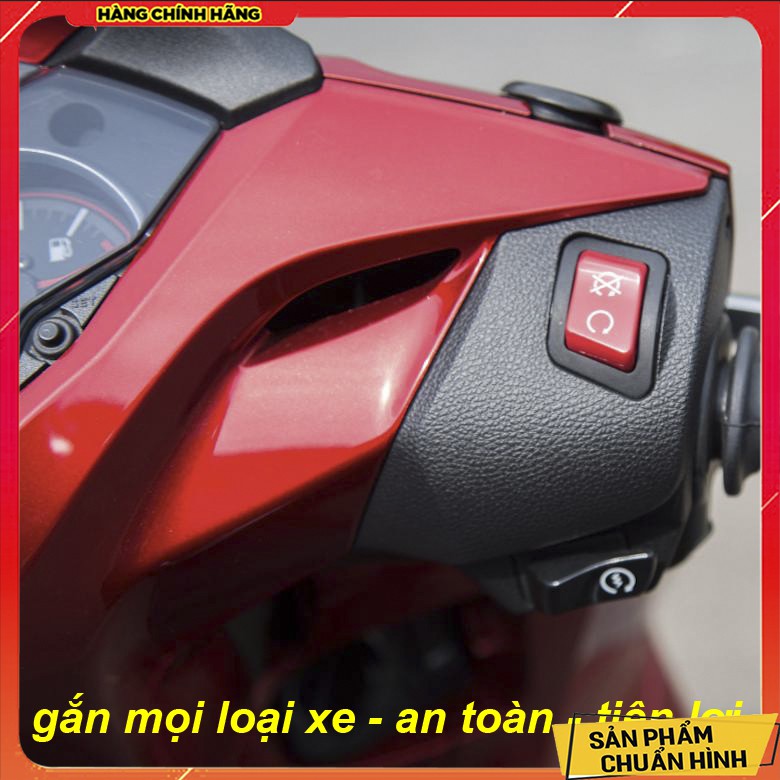 Công tắc idling stop màu đỏ giống xe SH300i Gắn Cho Các dòng Xe Honda  ( Chính hãng Honda Việt Nam)