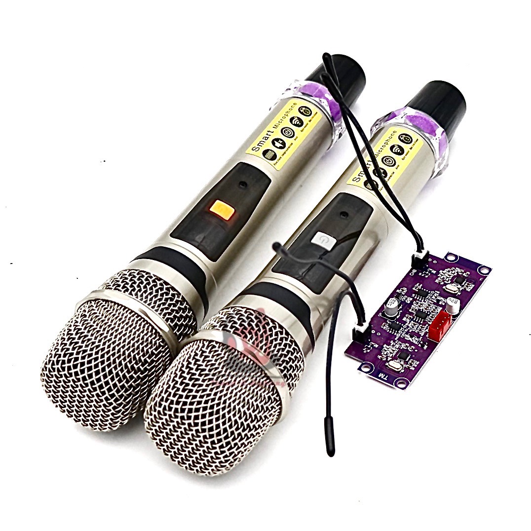 Micro loa kéo thân nhôn sóng UHF cao cấp,  micro karaoke, loa kéo, loa di động, hàng nhập nguyên chiếc