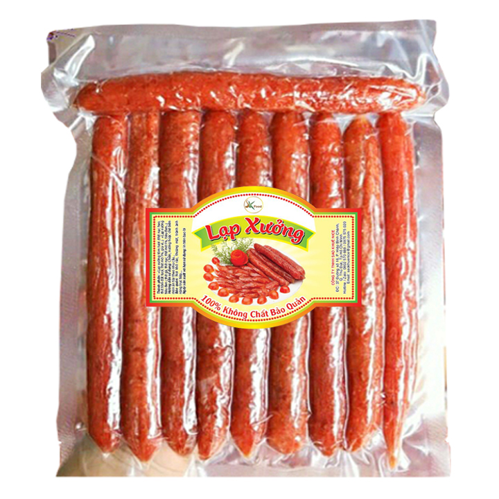 [HCM]Lạp Xưởng Tôm Đặc Sản Sóc Trăng - Bịch 500G