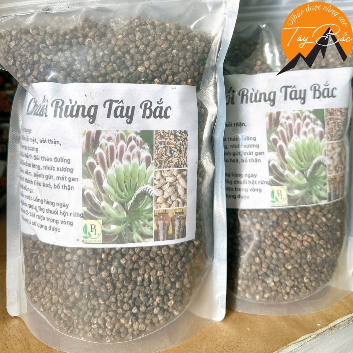 Hạt chuối hột rừng Tây Bắc sấy khô ngâm rượu loại 1 (1kg) từ chuối hột·rừng chín hỗ trợ sỏi thận, giảm đau xương khớp