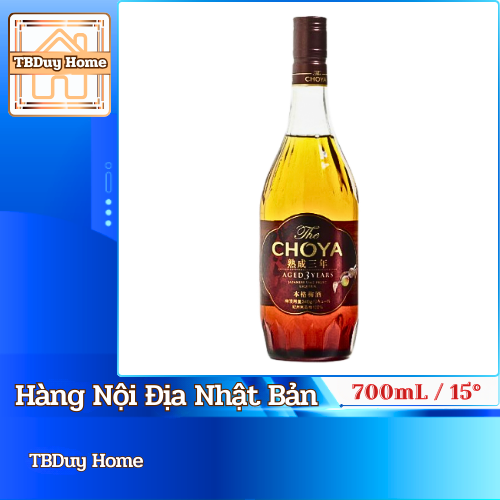 Nước Mơ CHOYA UMESHU THE AGED 3 YEARS 700mL nội địa Nhật Bản