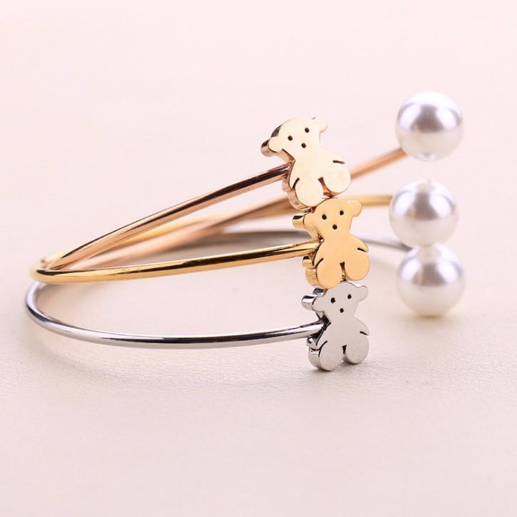 Vòng tay gấu ti-tan tt 0260