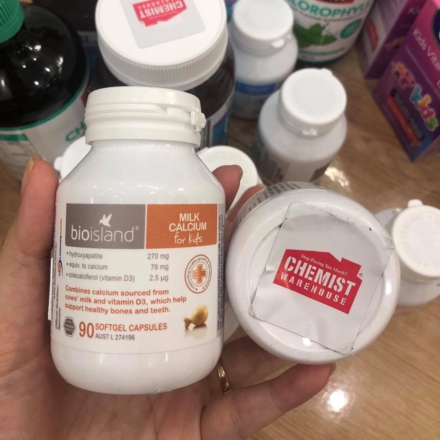 Canxi milk Bioisland cho bé từ 6 tháng trở lên