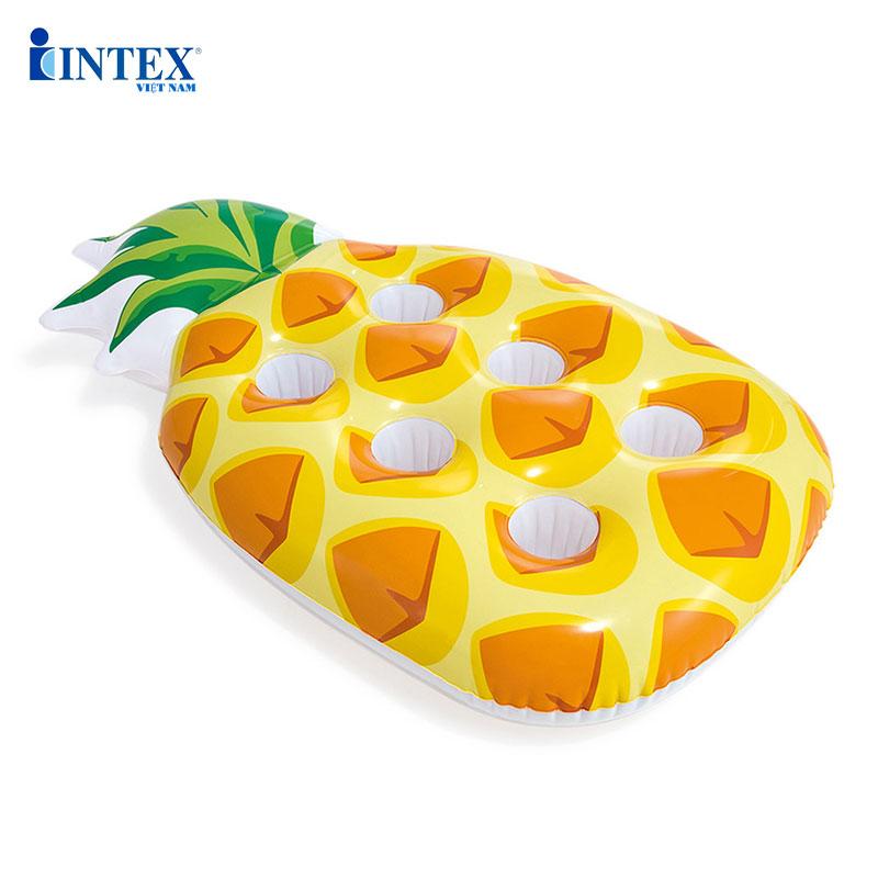 Phao dứa để ly dưới nước intex 57505 - phao bơi cho bé, phao bơi trẻ em, người lớn