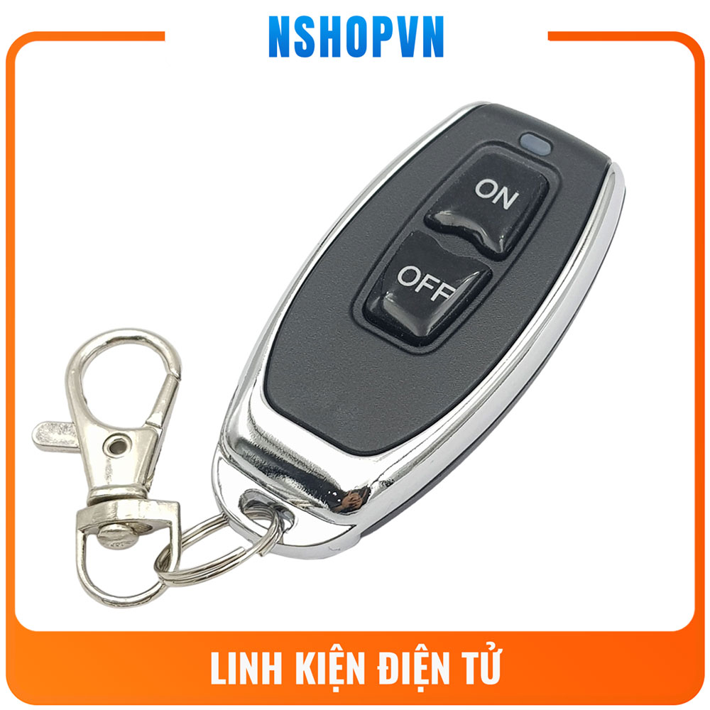 Remote rf 433mhz 2 kênh ev1527 điều khiển từ xa on off mã cố định