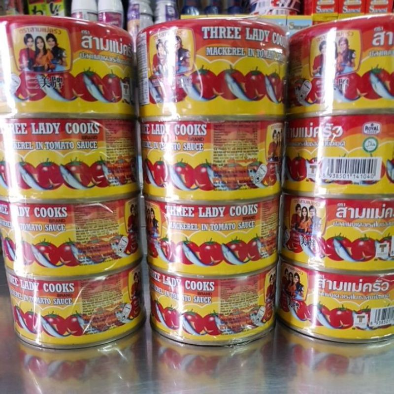 Lốc 4 cá hộp 3 cô gái thái lan