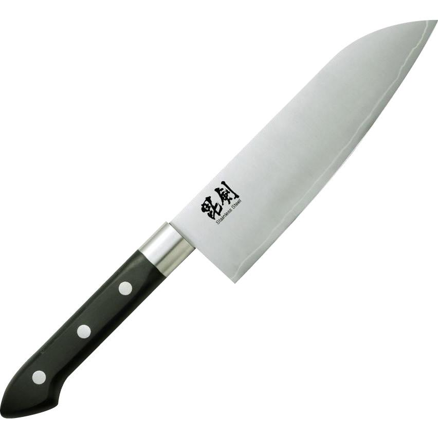 Dao làm bếp 3 lớp cao cấp Stainless Santoku Knife 165mm F-2366 - Nhật bản