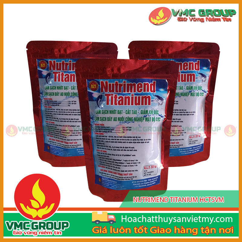 Vi sinh xử lý khí độc nutrimend titanium