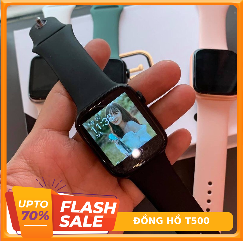 Đồng Hồ Thông Minh Nam, Nữ T500 ( Thay Dây ) - Cam Kết Bảo Hành Chính Hãng 3 Tháng