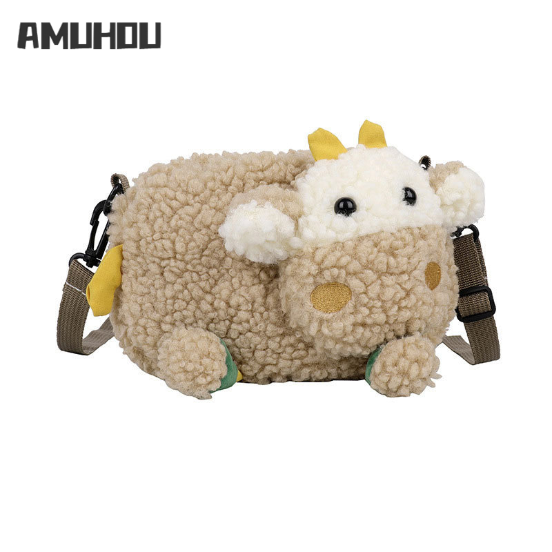 AMUHOU Túi Trẻ Em Free Shipping Túi Trẻ Em Hoạt Hình Dễ Thương Bằng Vải