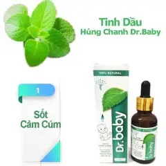 [HCM]Tinh Dầu Húng Chanh Dr.baby