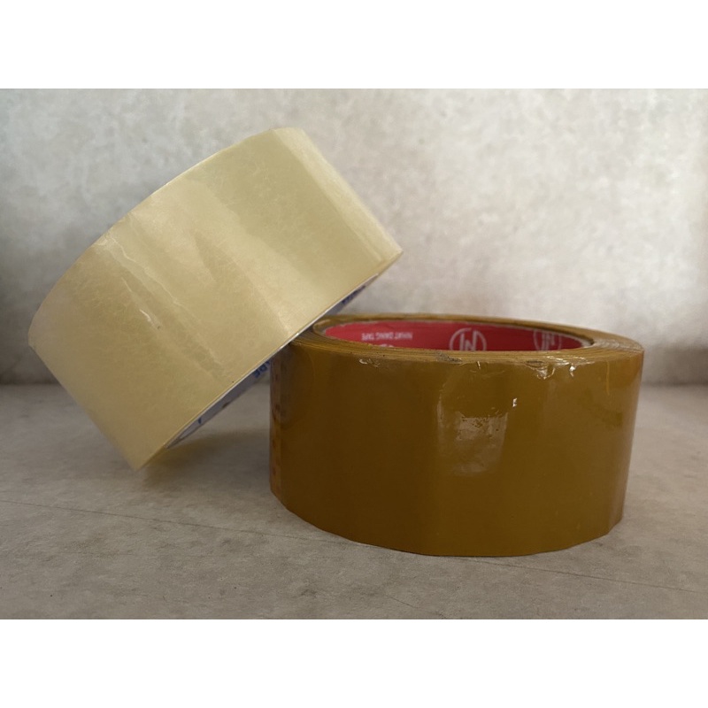 Băng keo trong/ Băng keo đục dán thùng 5cm loại 80 yard