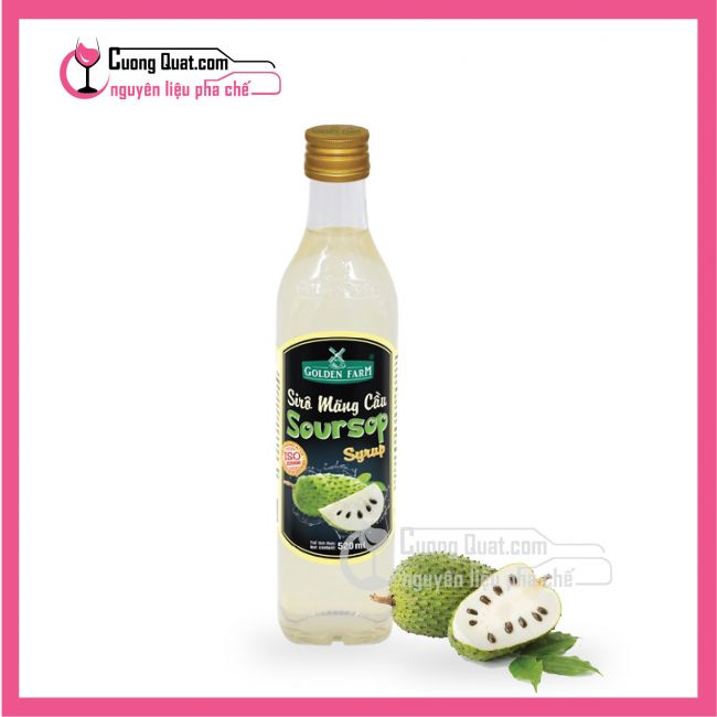 Siro goldenfarm 520ml 2 vị