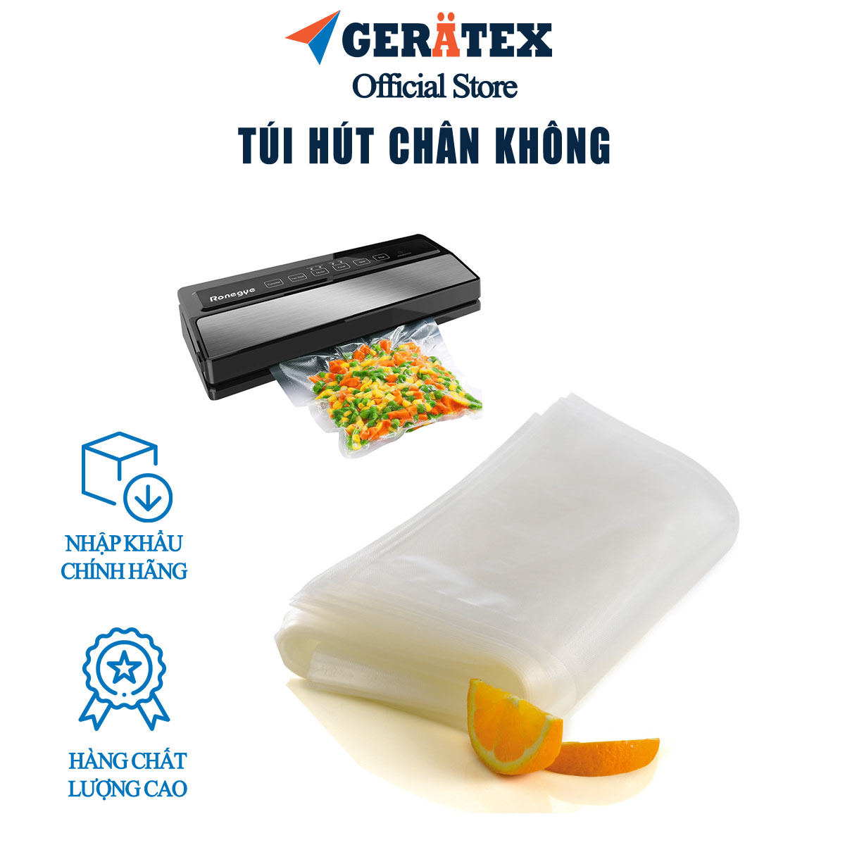 10 Túi hút chân không thực phẩm Ronegye
