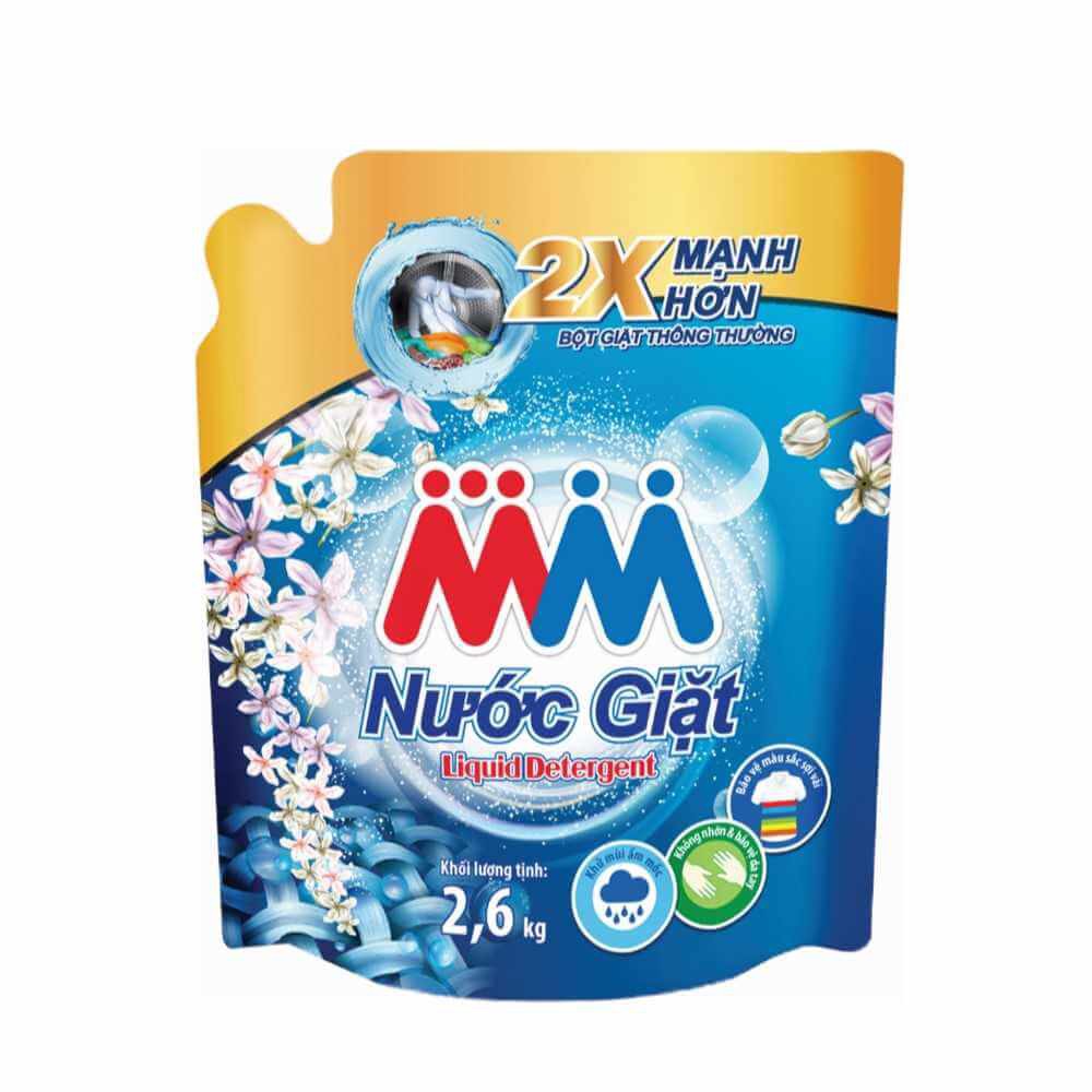 Nước giặt Liquid detergent 2,6kg - Mega market thái lan
