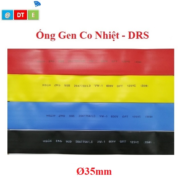 Ống gen co nhiệt phi 35, giá cho 25 mét/cuộn