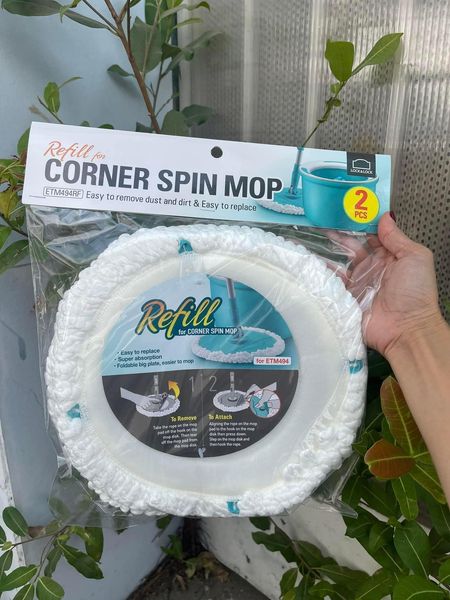 Combo 2 bông lau etm494rfl thay thế của bộ lau nhà lock&lock etm494