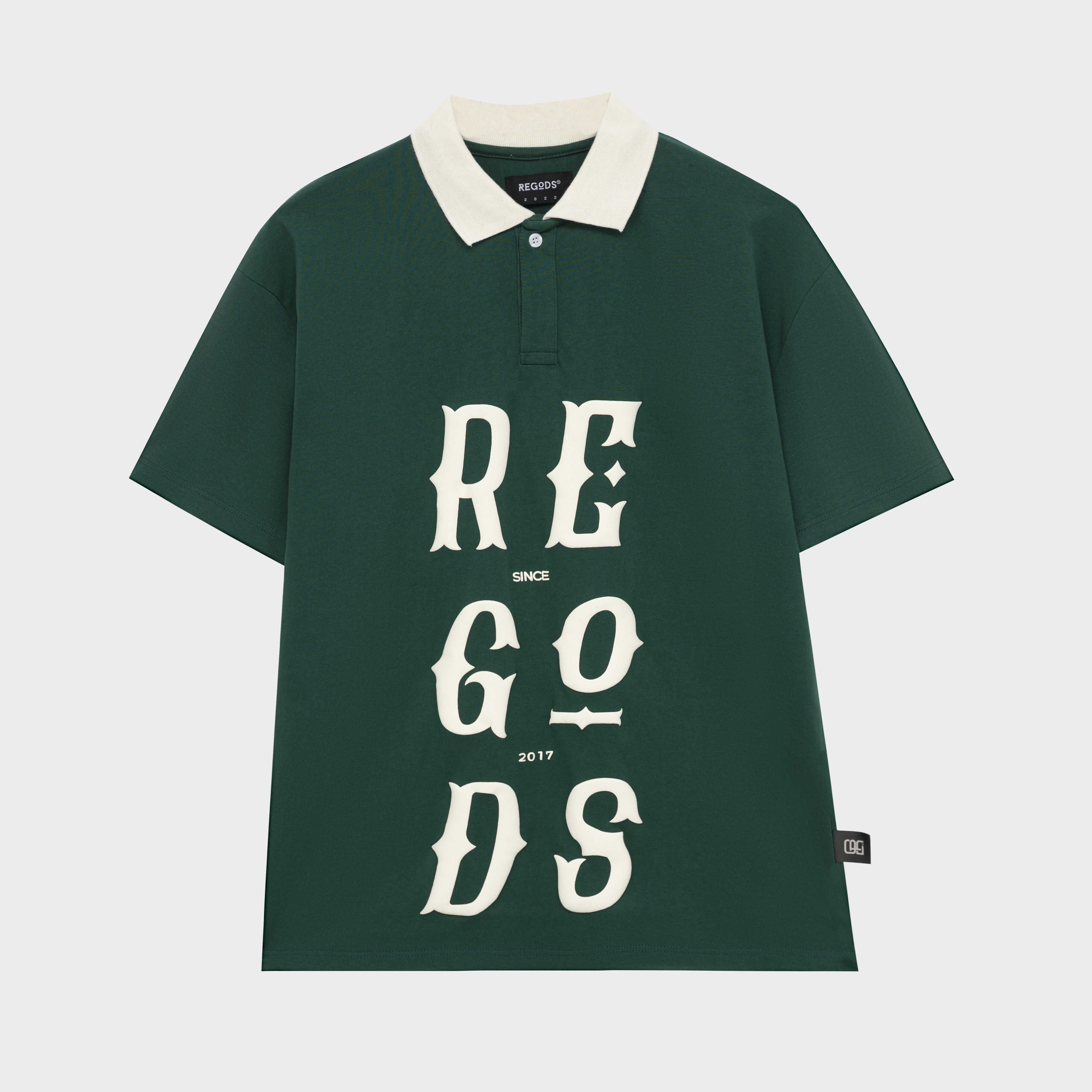 Áo thun có cổ Regods SS1 unisex form rộng