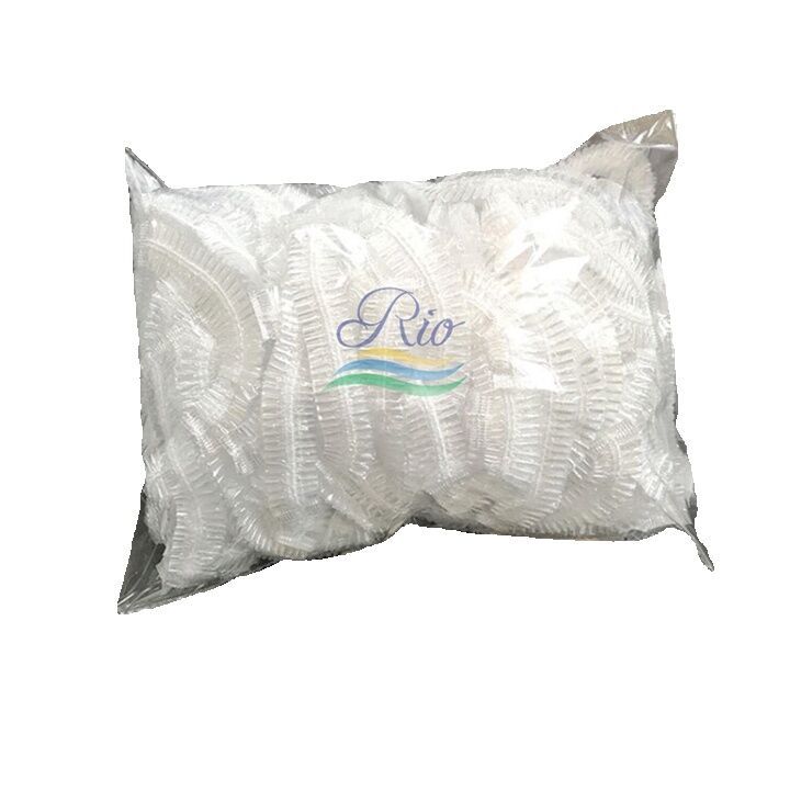 Mũ chụp tóc riotex - bịch 100 mũ cho nhà nghỉ khách sạn salon spa