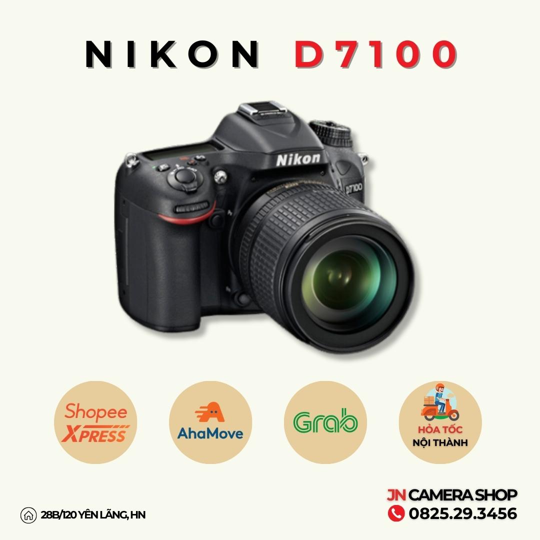 Máy Ảnh Nikon D7100 Kèm Lens Kit 18-55
