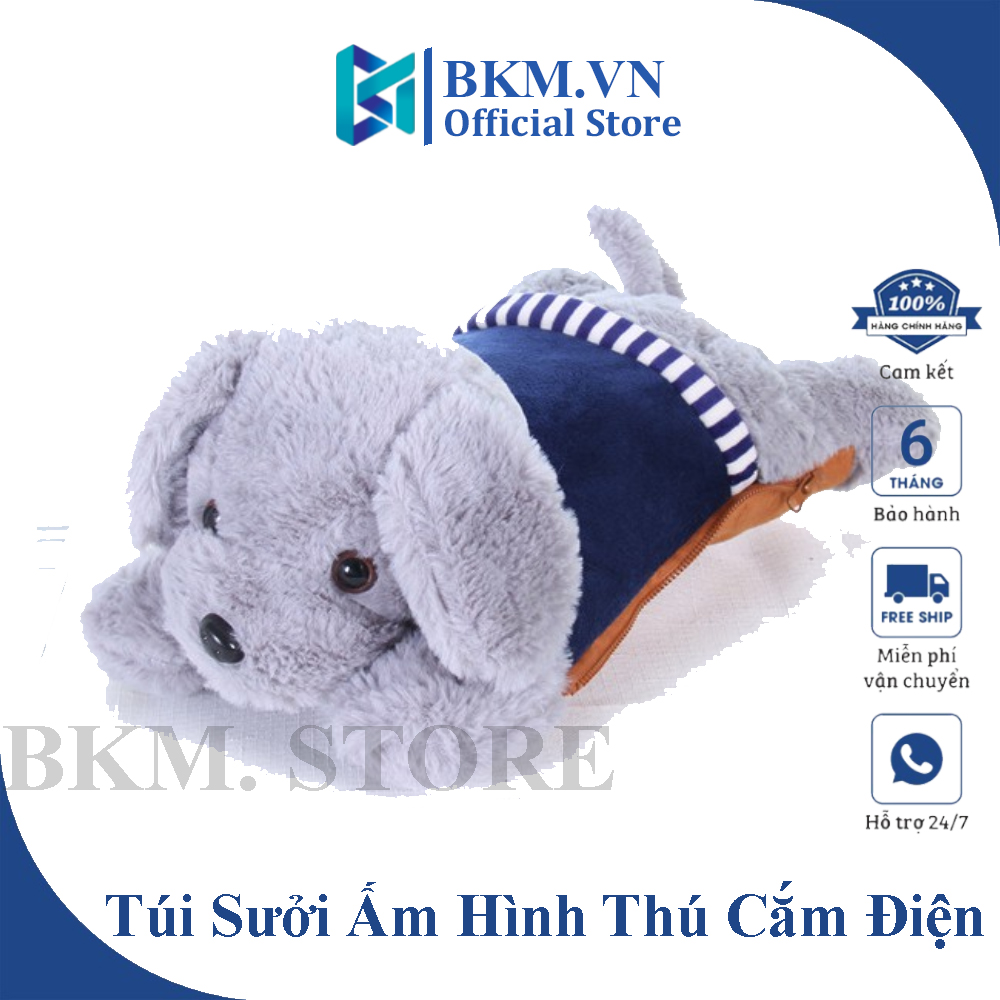 Túi Sưởi Ấm Hình Thú, Túi Sưởi Siêu Xinh, Túi Chườm Bụng Giữ Nhiệt Cắm Điện Dễ Thương, Gối Ôm Sưởi Ấm Mùa Đông Ấm Áp Giao Ngẫu Nhiên