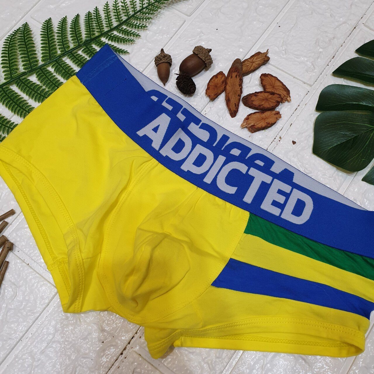 Quần sịp nam add boxer màu vàng