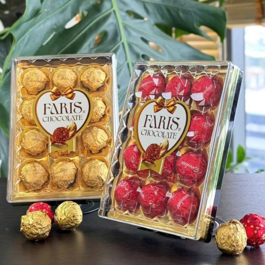 Socola Faris Hộp Các Loại, Bánh Kẹo Tết K93 - Siêu Thị BeeGin