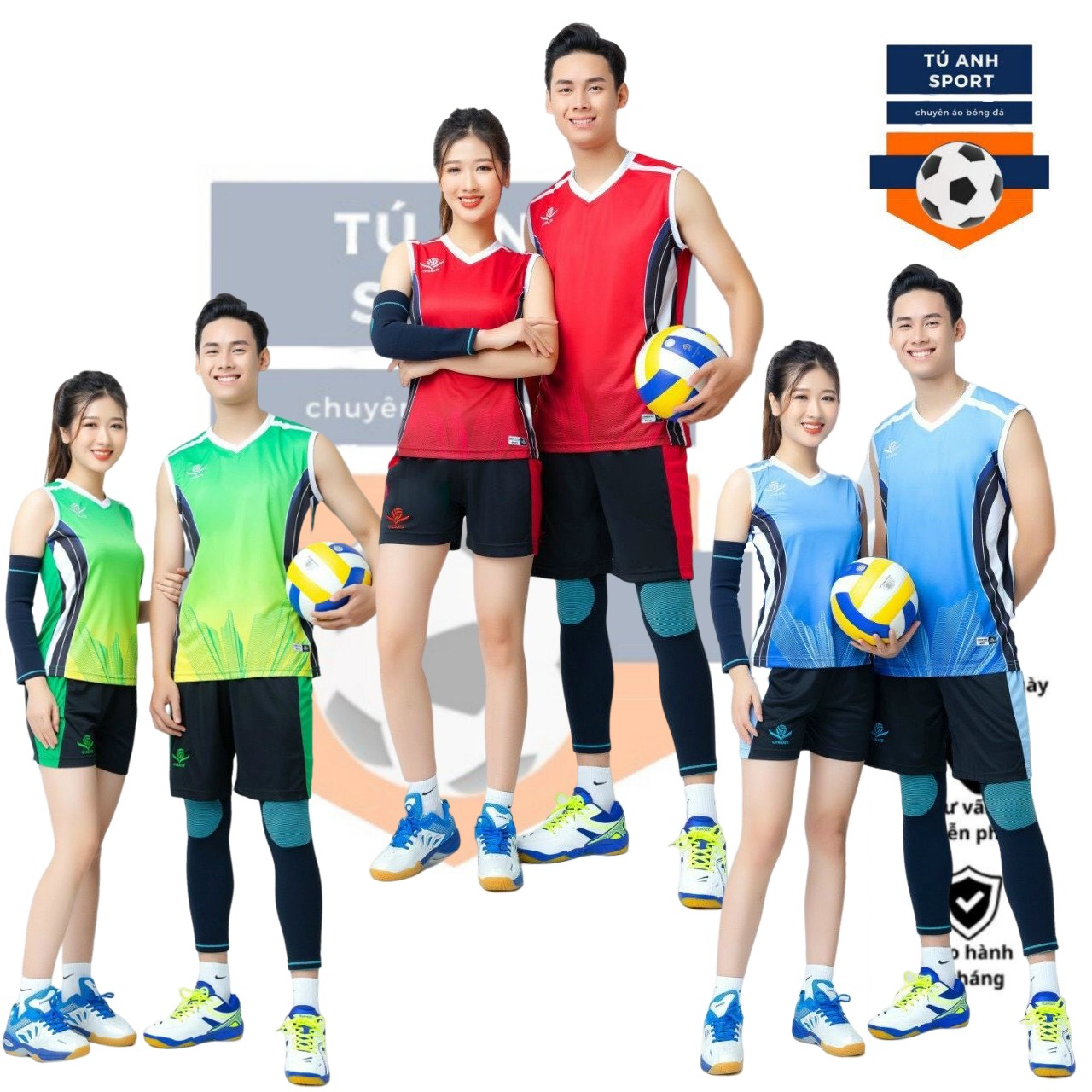Bộ quần áo bóng chuyền Hitter ba lỗ