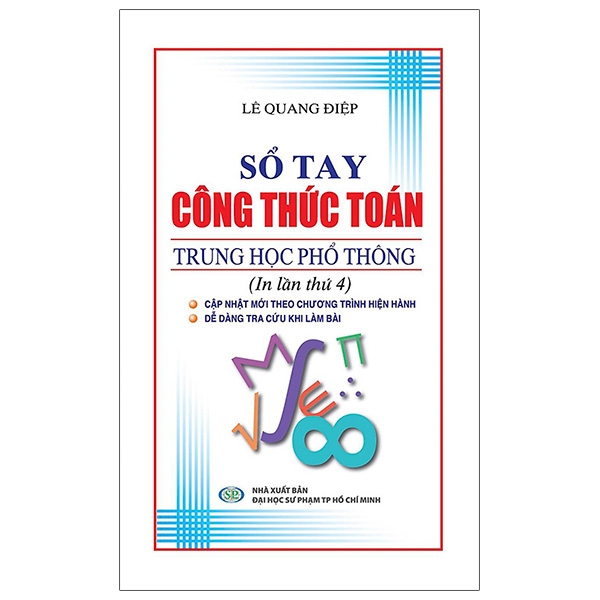 Fahasa - sổ tay công thức toán thpt