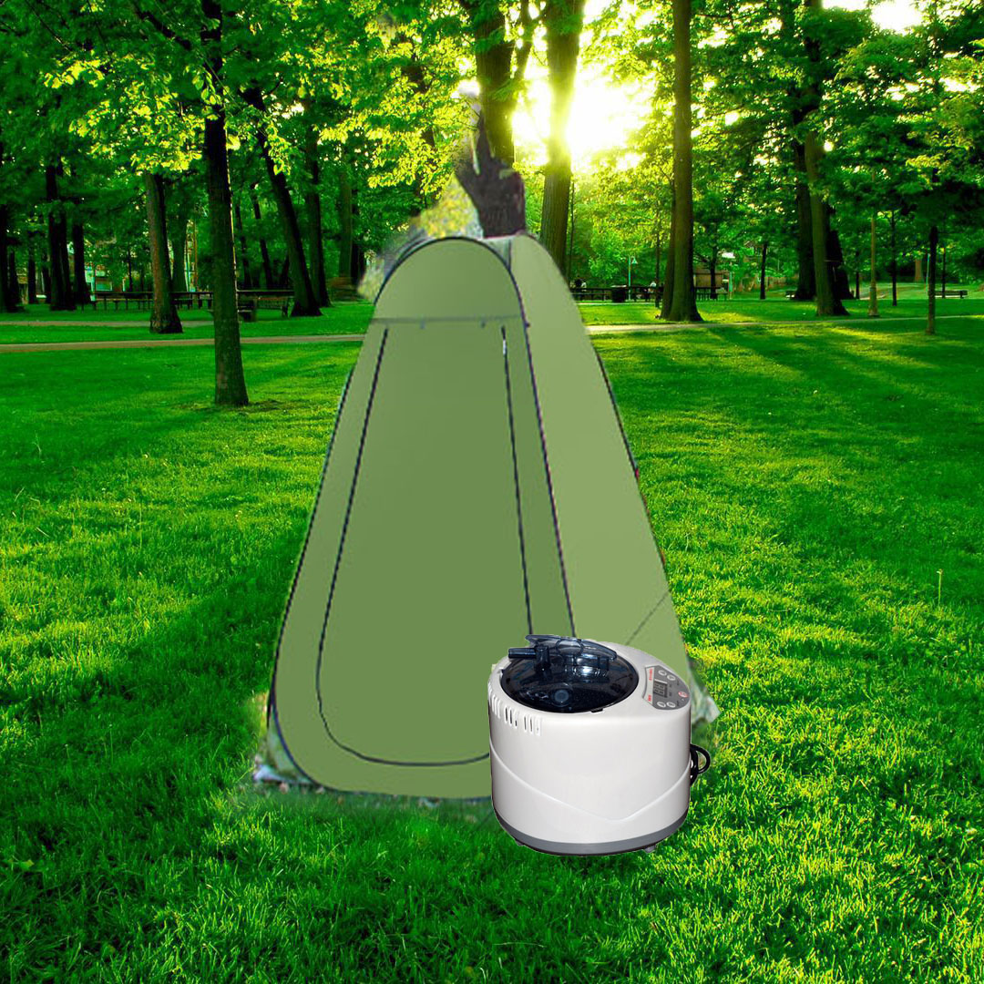 Nồi xông hơi 4 Lít và lều xông hơi đa chức năng LOẠI LỚN-120 CMX120 CMX190 CM LỀU ĐI CÂU, LỀU DU LỊCH,