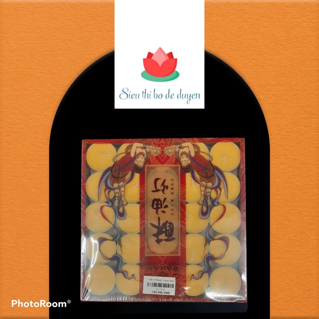 Nến xu - nến bơ - nến tây tạng hộp 100 viên