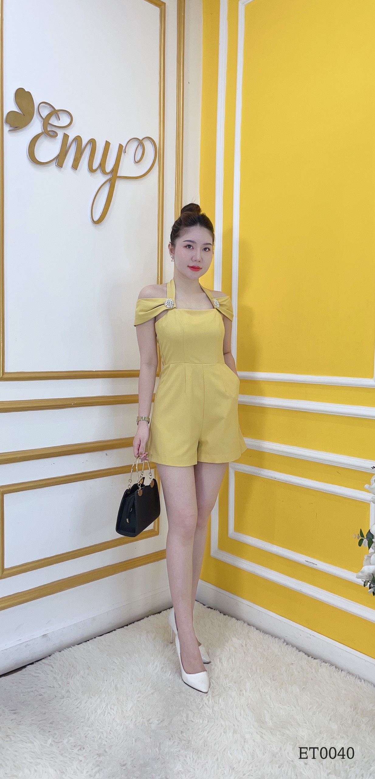Jum emy et0040 ngắn vàng