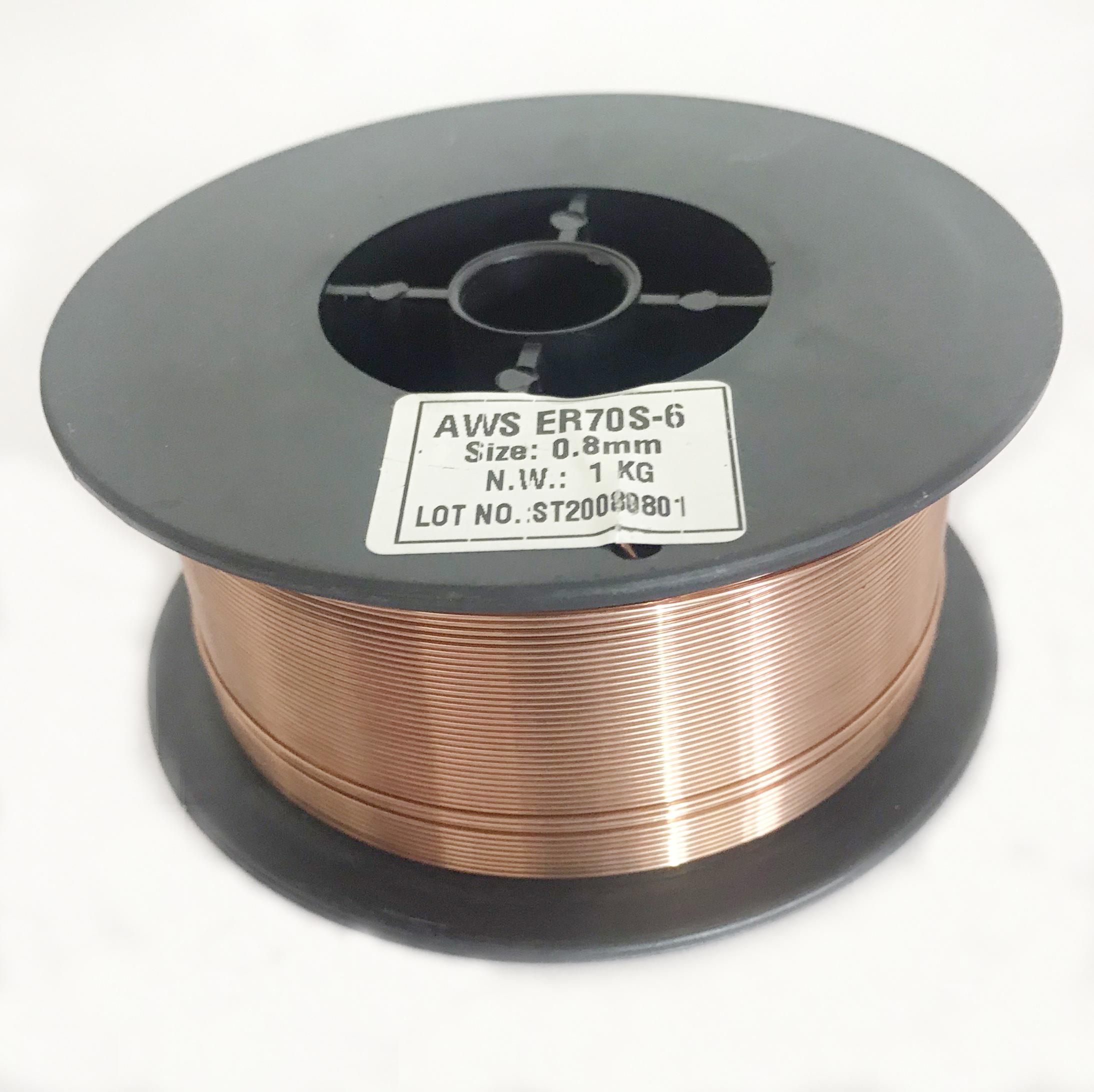 Cuộn dây hàn Mig inox 1kg GEMINI GM-70S Kim Tín-Cuộn dây hàn MAG/MIG cho máy hàn công nghiêp-Đường kính dây0.8