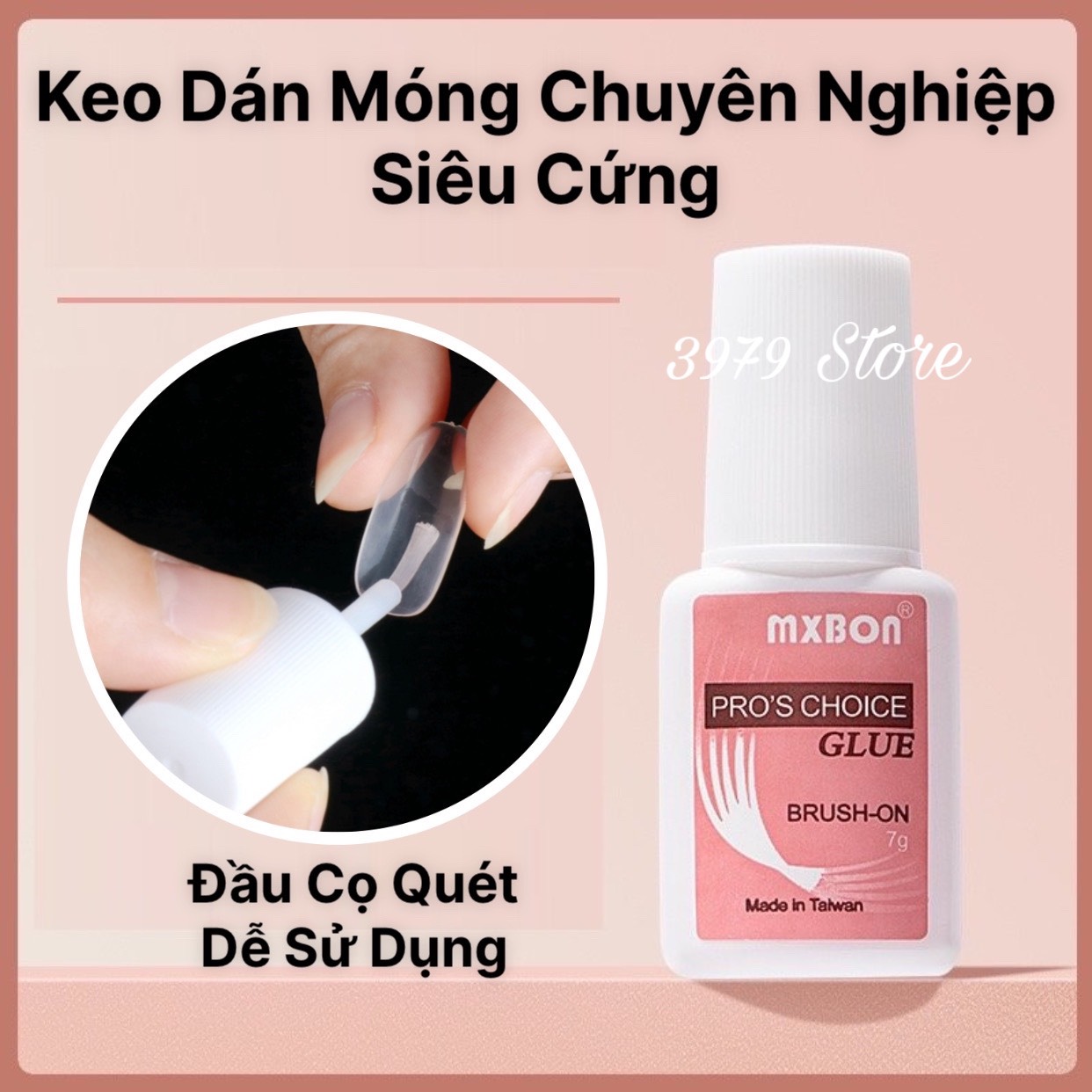 Keo Dán Móng MXBON Nail Chuyên Nghiệp - Loại Siêu Cứng