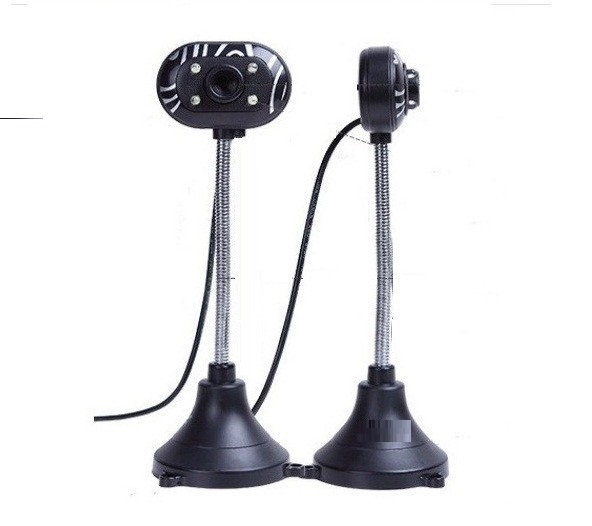 Webcam chân cao siêu nét có Mic hỗ trợ 4 đèn Led