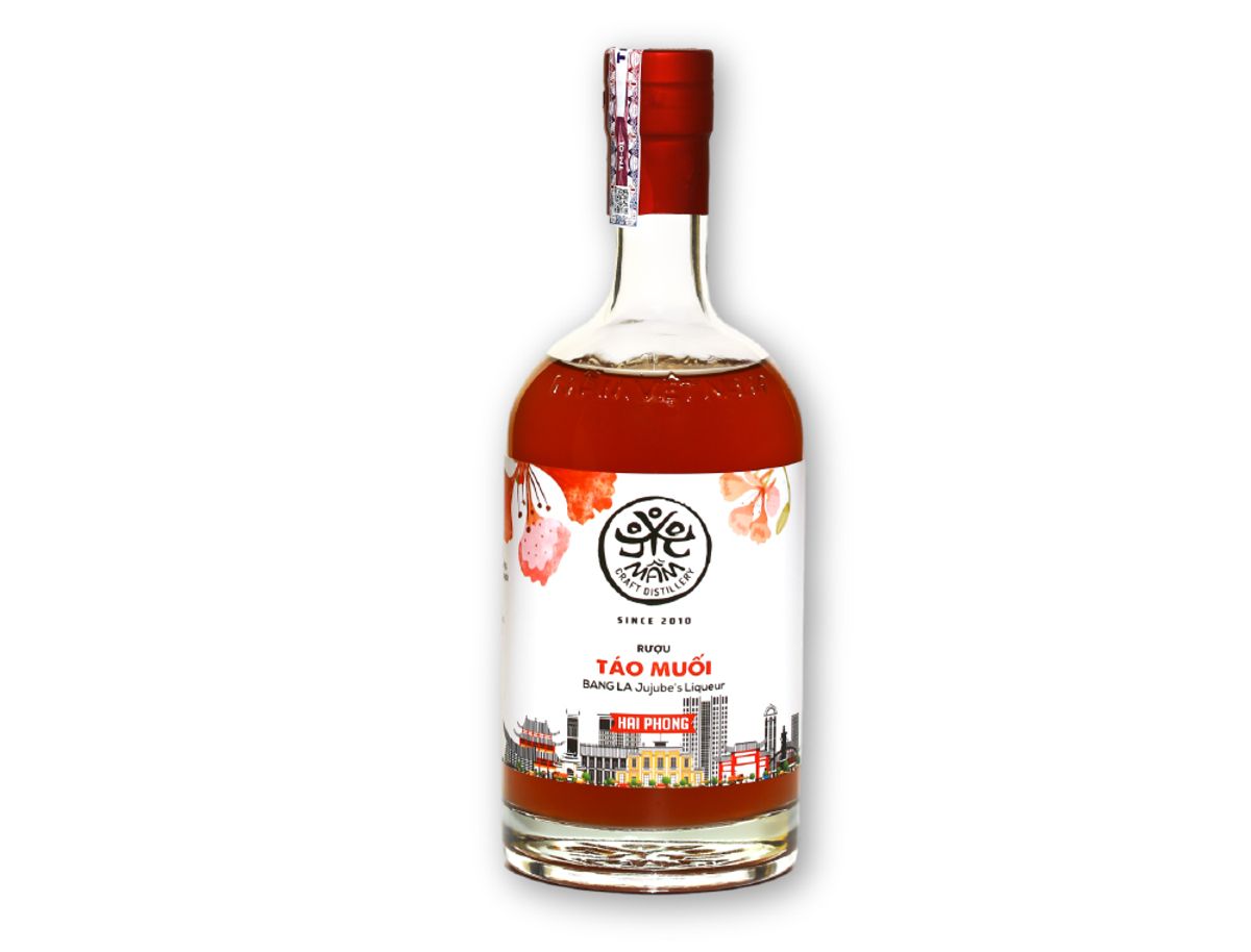 Nước lên men táo muối hải phòng - mầm - chai 530ml