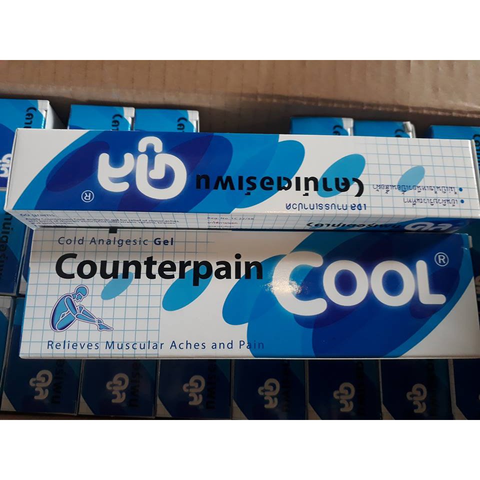 (Xanh 120gr) Cao xoa bóp Counterpain Cool Thái Lan