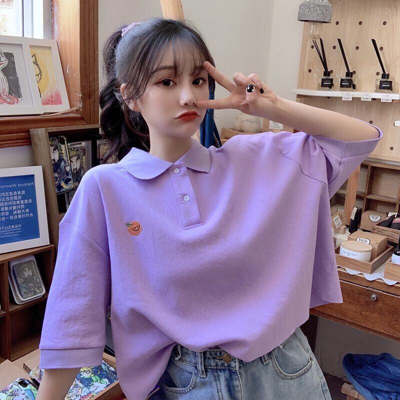 Áo Thun Body Croptop Cổ Sơ Mi - 010720 - TÚ LINH FASHION
