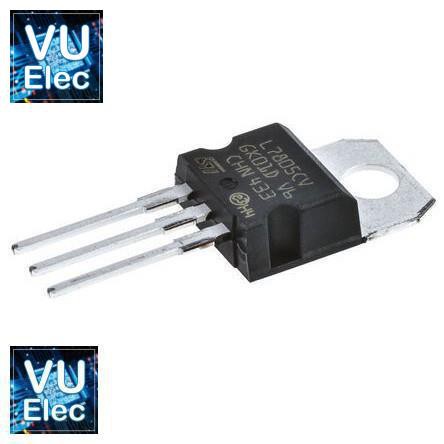 Bộ 5 ic nguồn lm7805 1.5a to-220