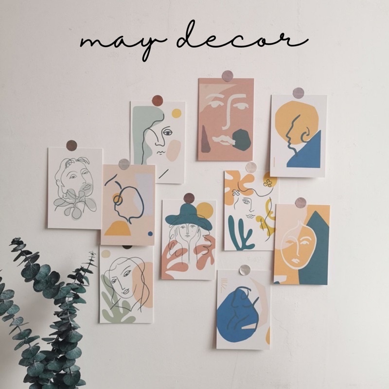 PostCard Trừu tượng Matisse Art - may.decor