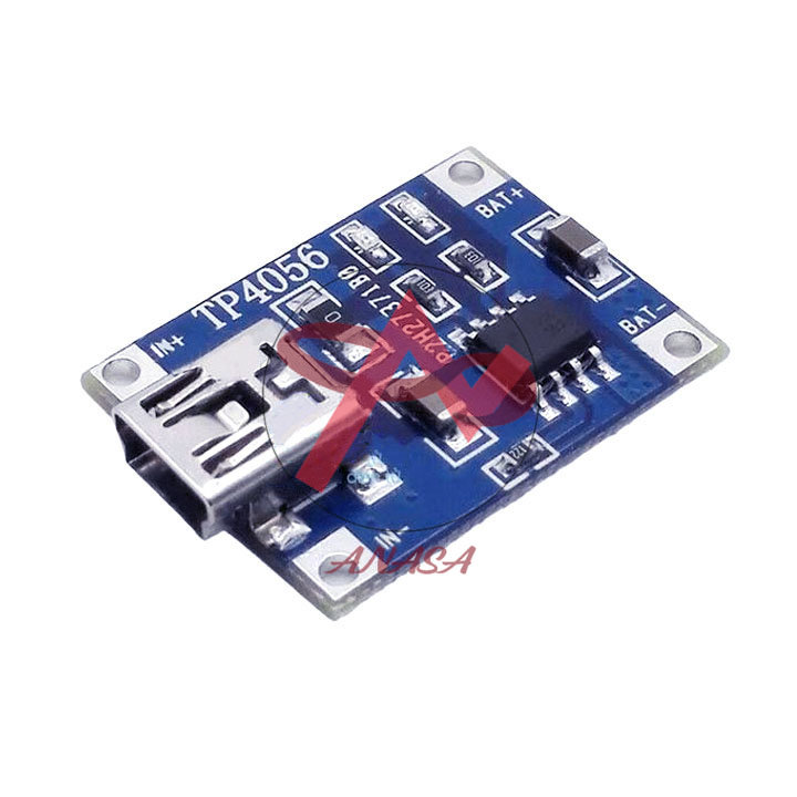 Mạch sạc pin lithium 4.2v tp4056 1a mini usb