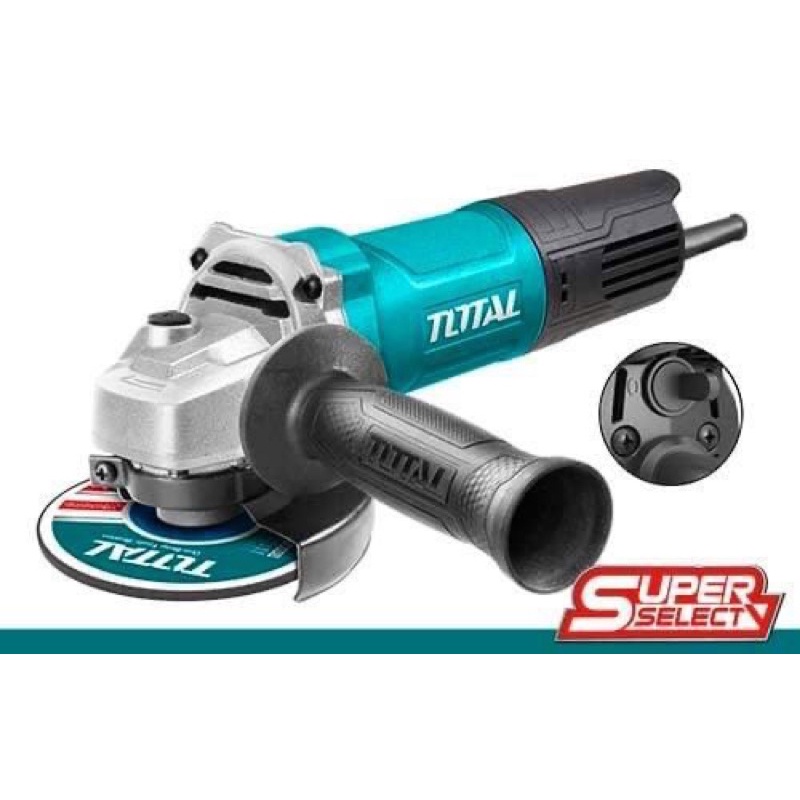 Máy mài cầm tay total công suất 710w máy cắt cầm tay đường kính 100mm công tắc đuôi