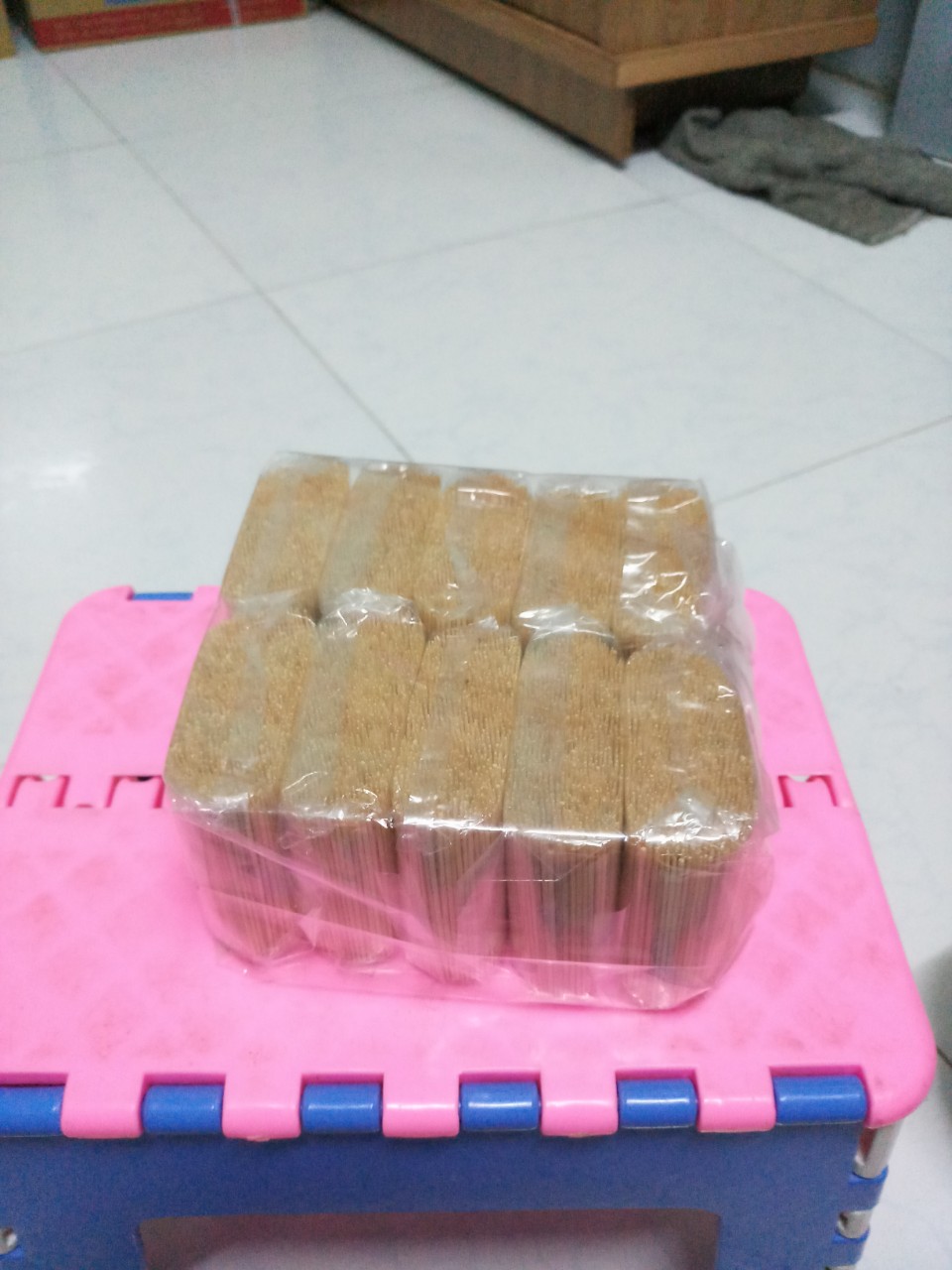 LỐC 10 GÓI TĂM TRE XỈA RĂNG KIM BÌNH QTP174