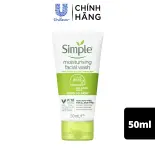 [Hàng tặng không bán - HB Gift] Combo 3 Sữa rửa mặt Simple sạch sâu hiệu quả - cho da thường 50ml