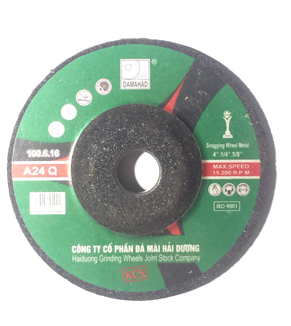 Đá Mài Hải Dương HD Phi 100 mm 100x6x16mm