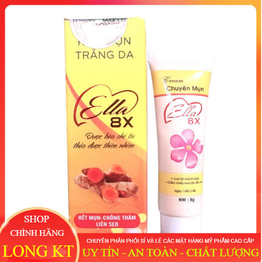 CHÍNH HÃNG - KEM ELLA 8X DẠNG TUÝP LÀM TRẮNG DA - GIÁ SĨ